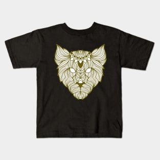 African Lion Inspired Kids T-Shirt